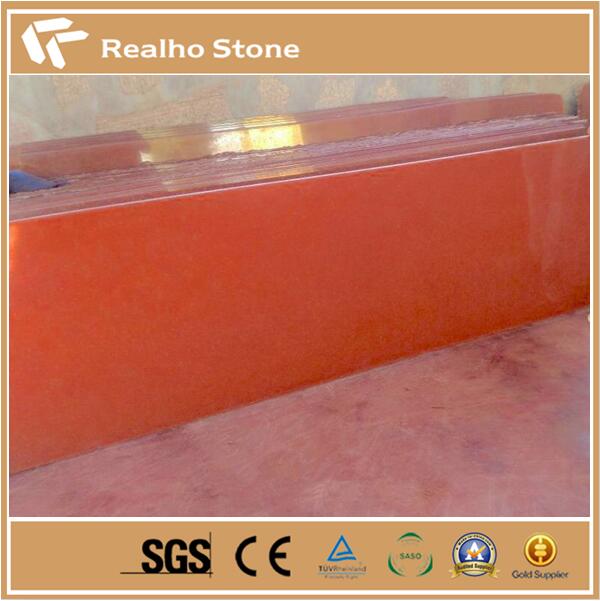 Polished India Lakha Red Granite Slabs