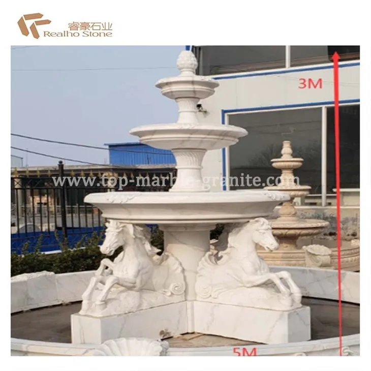 stone fountain