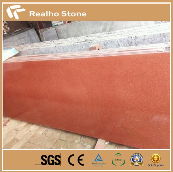 Polished India Lakha Red Granite Slabs