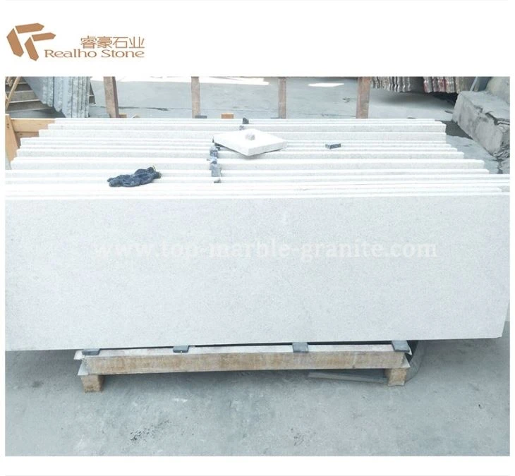 Natural Stone Pearl White Granite Small Slabs for  Steps