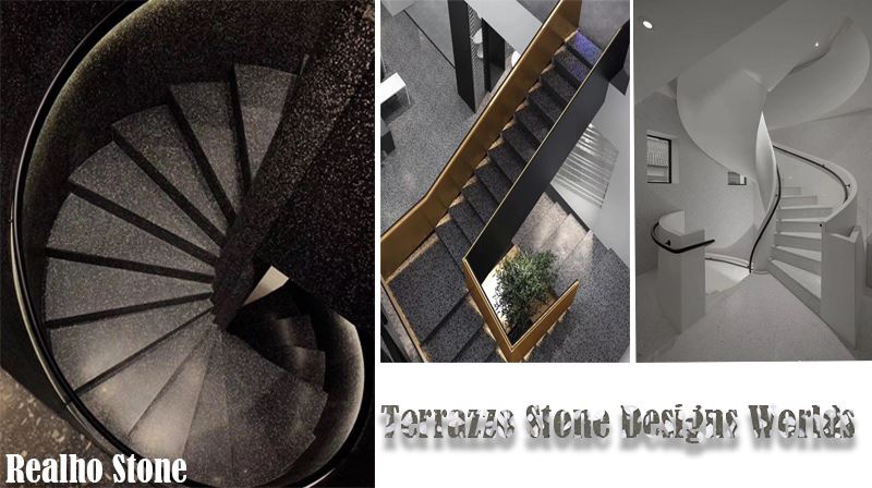 चीन से Terrazzo स्टोन डिजाइन और परियोजनाओं के अनुप्रयोगों