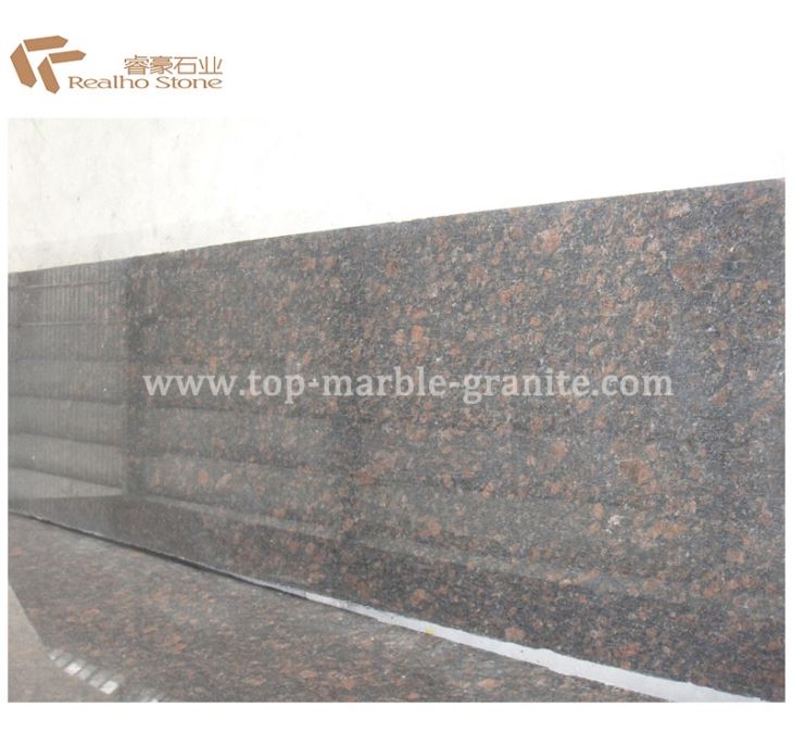 tan brown leather granite