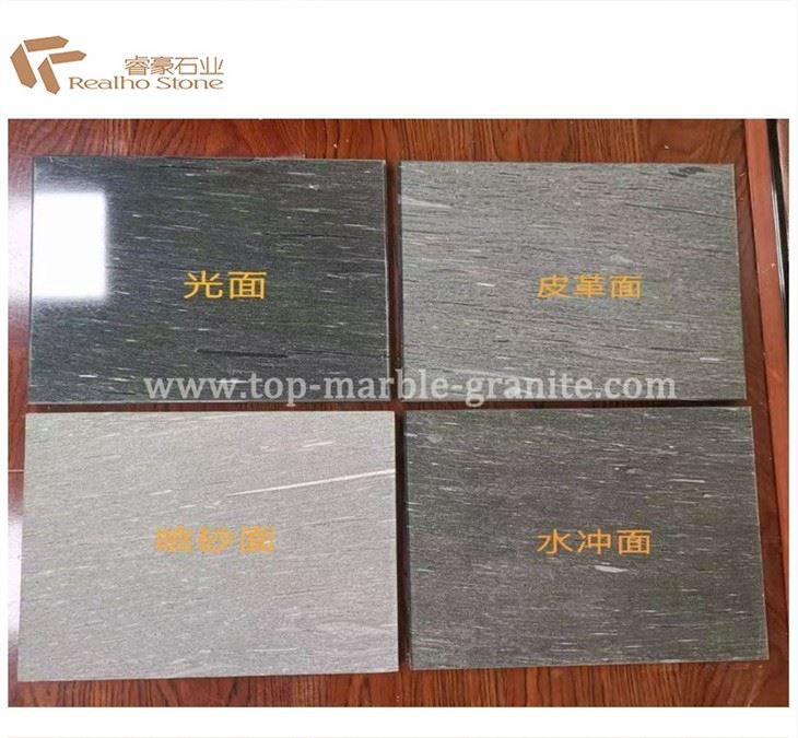 galaxy grey granite with different finishing