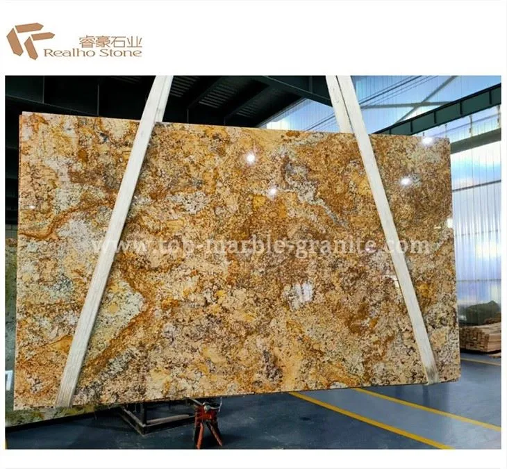 Yellow Granite Slab
