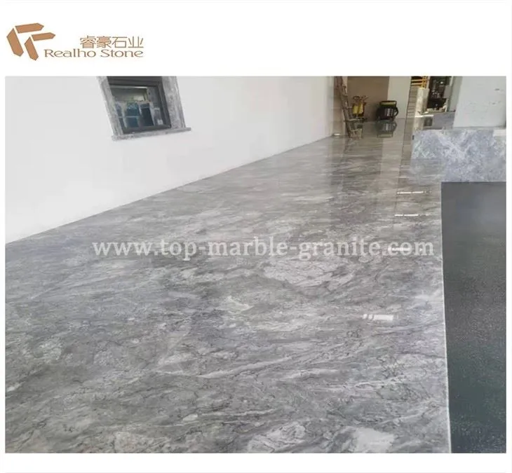 Grey Marble Floor Project