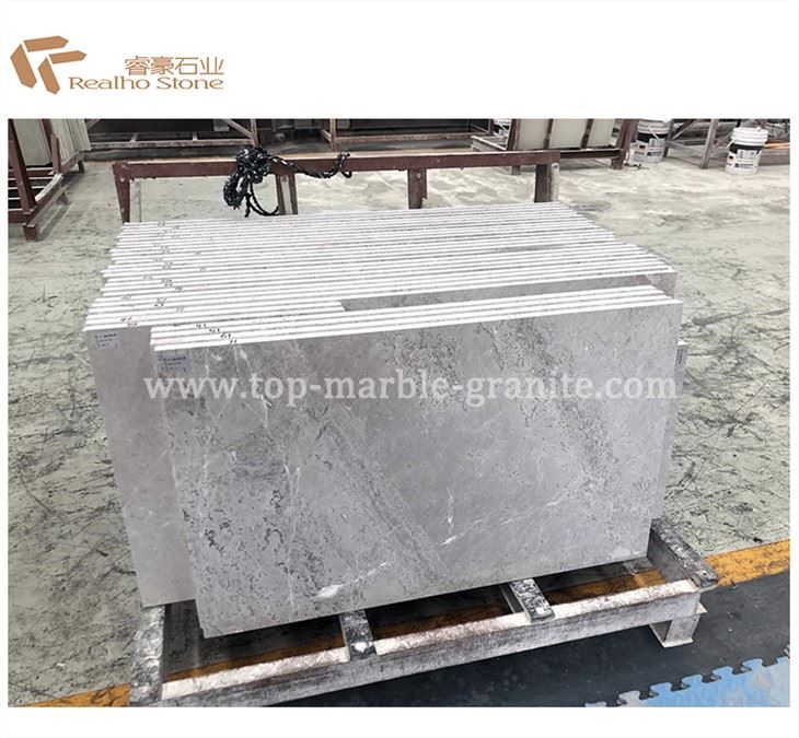 Persian Silk Grey Marble Tile Polished