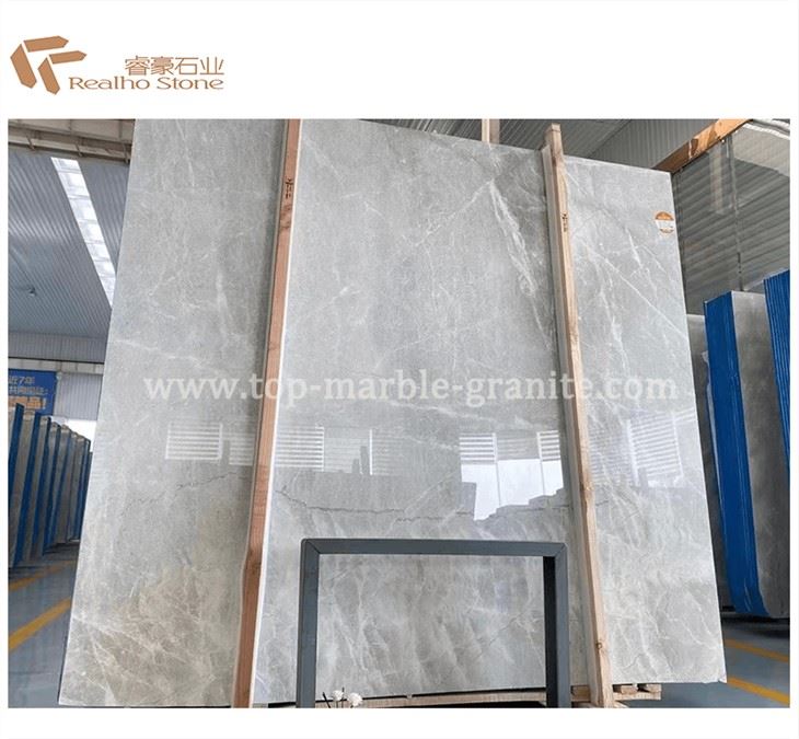 Persian Silk Grey Marble Tile Polished