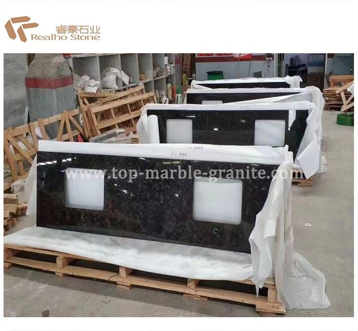 cafe brown granite countertop